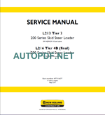 L213-L216 SERVICE MANUAL