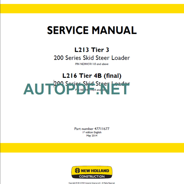 L213-L216 SERVICE MANUAL