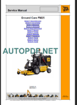 FM25 GROUND CARE SERVICE MANUAL