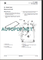 T2 3 MECH ENGINE 4CYL SERVICE MANUAL