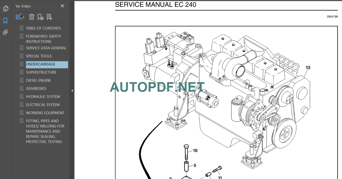 EC240 SERVICE MANUAL