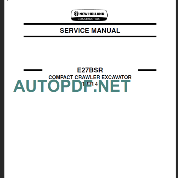 E27BSR SERVICE MANUAL