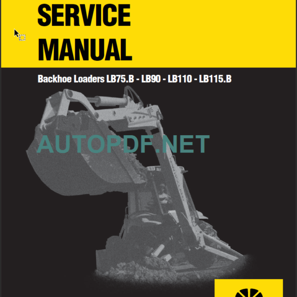 LB75B-LB90-LB110-LB115B SERVICE MANUAL