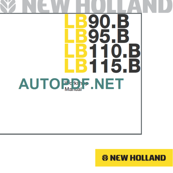LB90B-LB95B-LB110B-LB115B WORKSHOP MANUAL