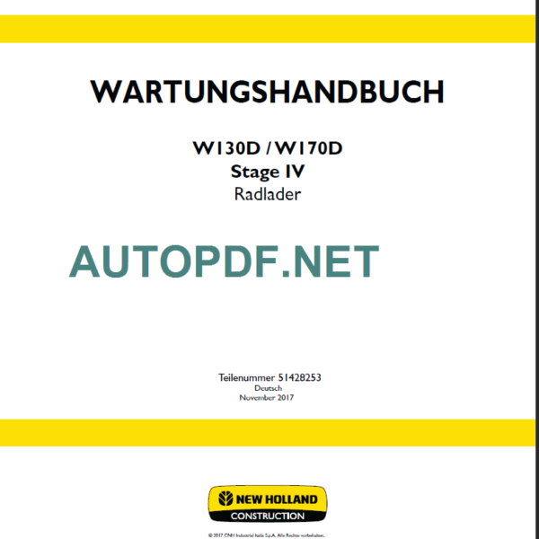 W130D-W170D STAGE4 SERIVCE MANUAL