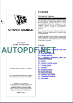 JCB380-JS370 [T2 IND] SERVICE MANUAL