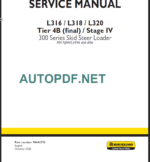 L316-L318-L320 SERVICE MANUAL