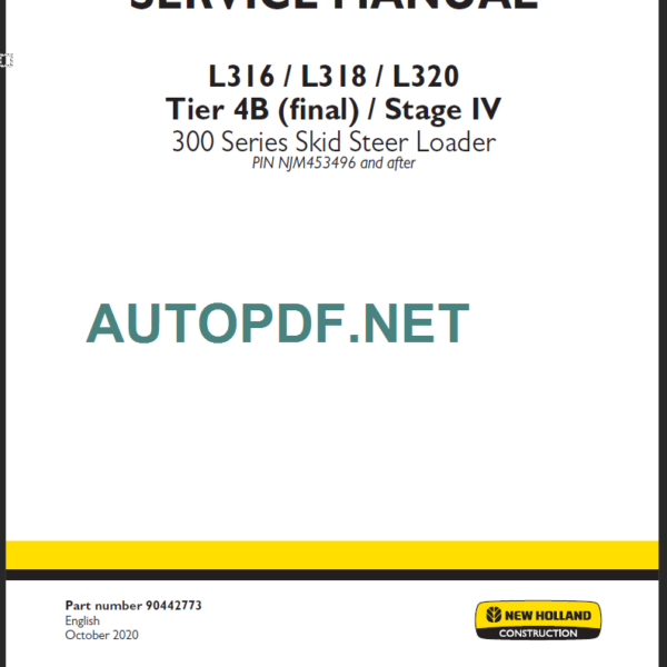 L316-L318-L320 SERVICE MANUAL