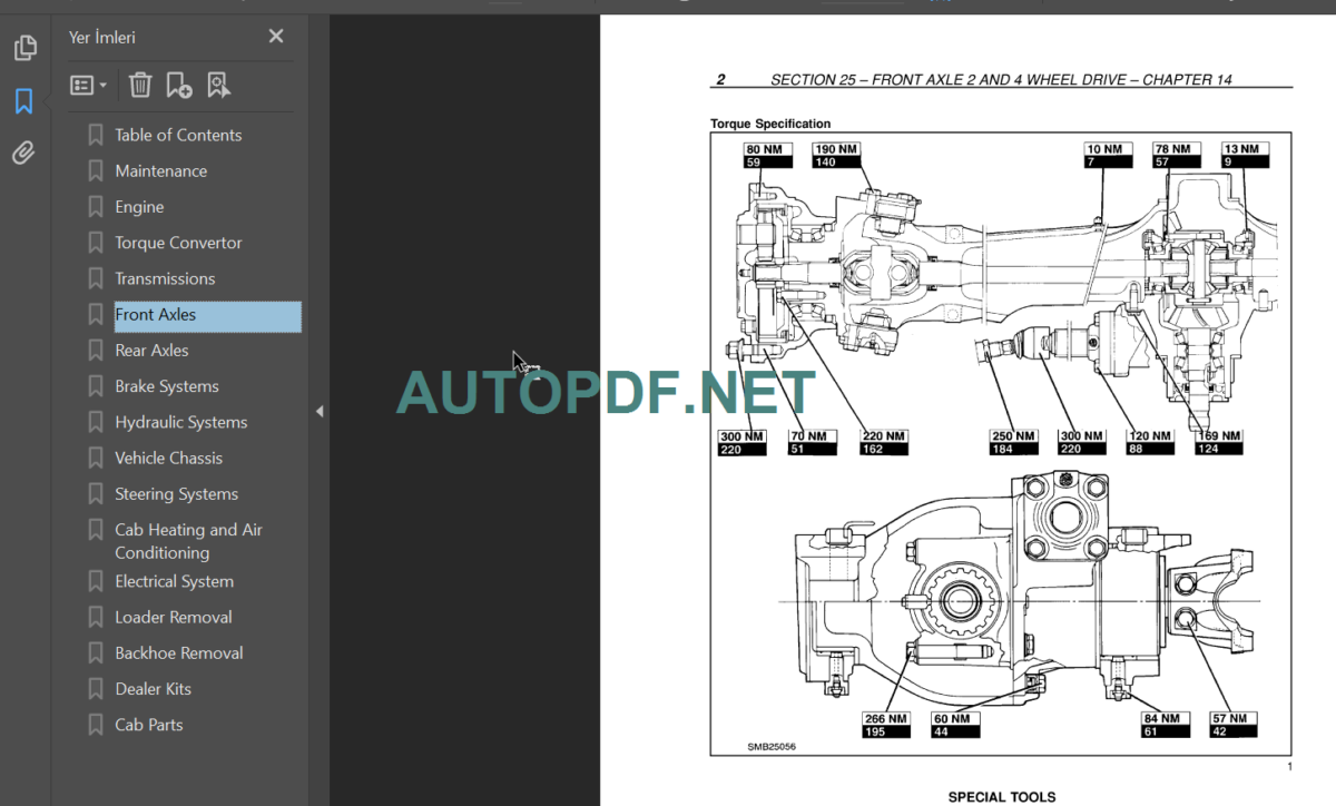 LB75B-LB90-LB110-LB115B SERVICE MANUAL