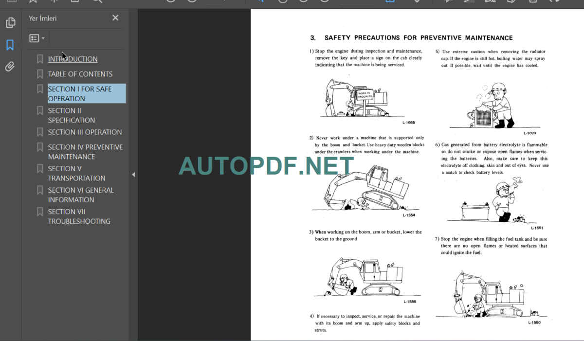 MD240BLC OPERATOR'S MANUAL