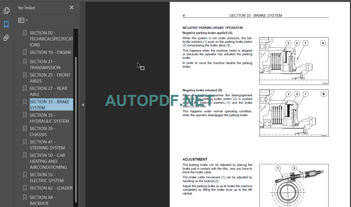 B100C-B100CLR-B100CTC-B110C-B110CTC SERVICE MANUAL