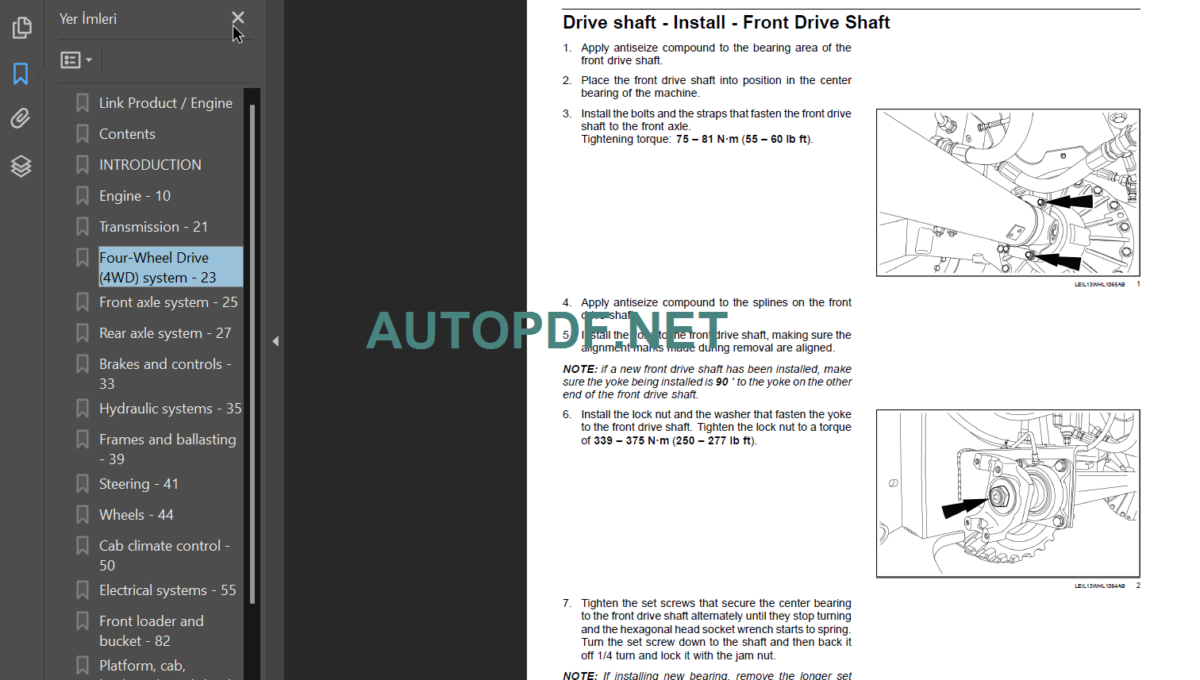 W130D-W170D-W190D SERVICE MANUAL