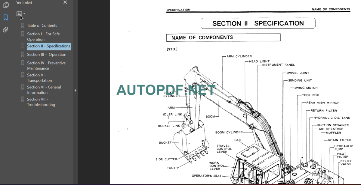 K905-K905LC OPERATORS MANUAL