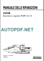 E385 TIER3 MANUALE DELLE RIPARAZIONI