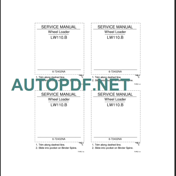 LW110B SERVICE MANUAL