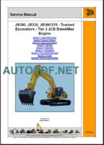 JS300-JS330-JS360-JS370 SERVICE MANUAL