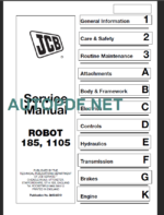 ROBOT 185-1105 SERVICE MANUAL