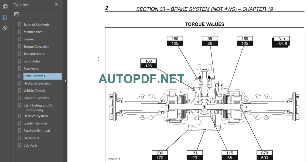 LB75B-LB90-LB110-LB115B SERVICE MANUAL