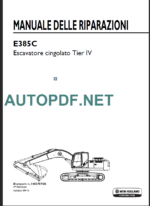 E385C MANUALE DELLE RIPARAZIONI