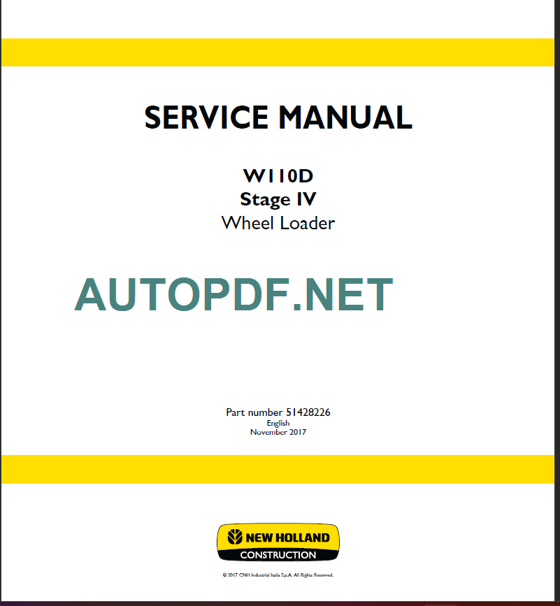 W110D STAGE 4 SERIVCE MANUAL