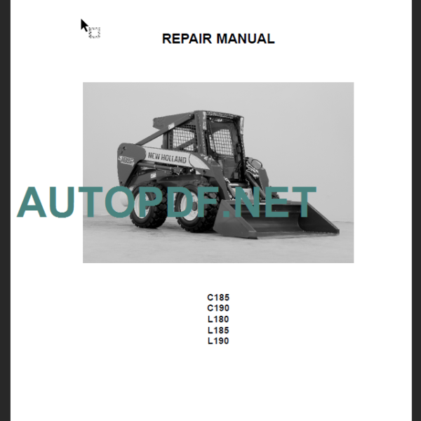 C1805-C190-L180-L185-L190 REPAIR MANUAL