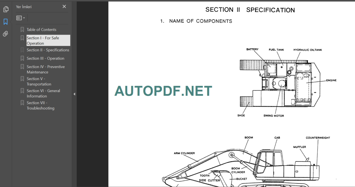 MD200BLC OPERATOR'S MANUAL