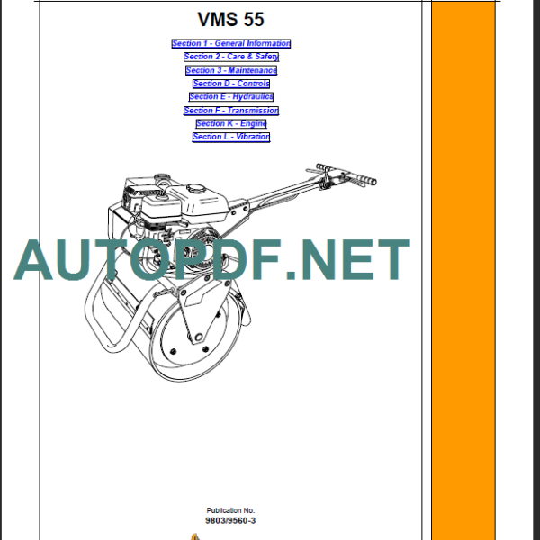 VMS 55 SERVICE MANUAL