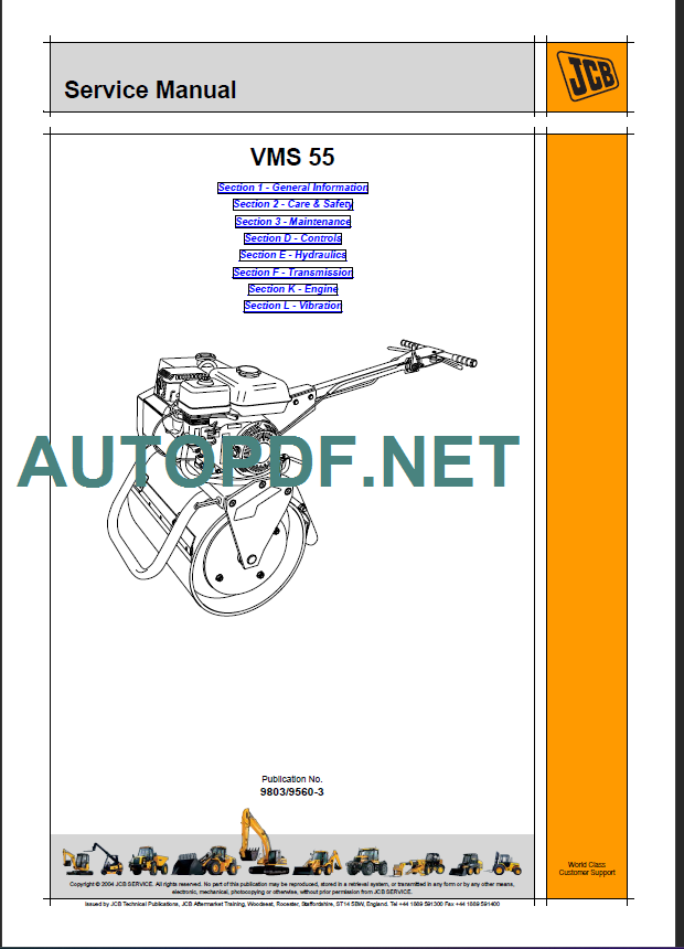 VMS 55 SERVICE MANUAL