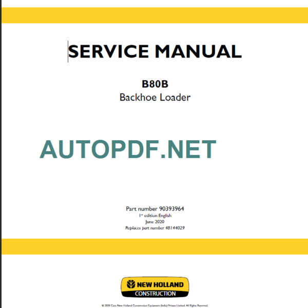 B80B SERVICE MANUAL