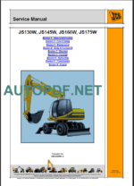 JS130W-JS145W-JS160W-JS175W SERVICE MANUAL