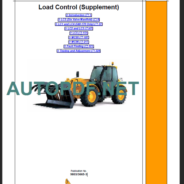 Load Control Systems Service Manual