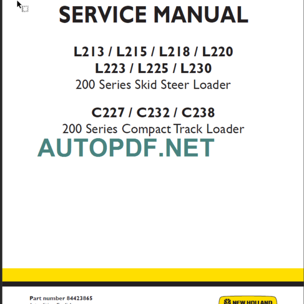 L213-L215-L218-L220-L223-C238 SERVICE MANUAL