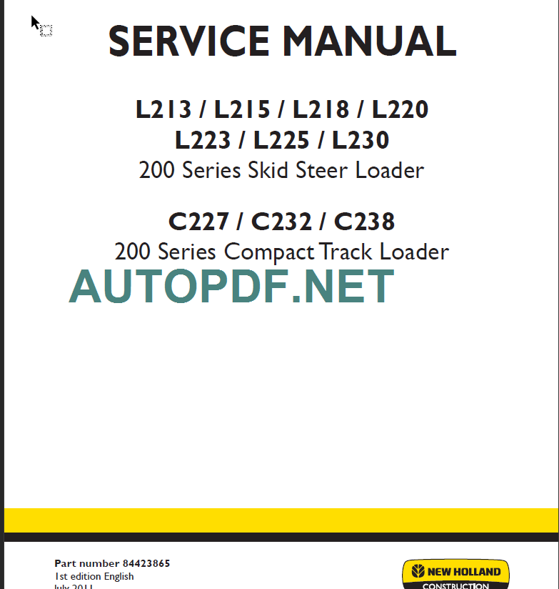 L213-L215-L218-L220-L223-C238 SERVICE MANUAL