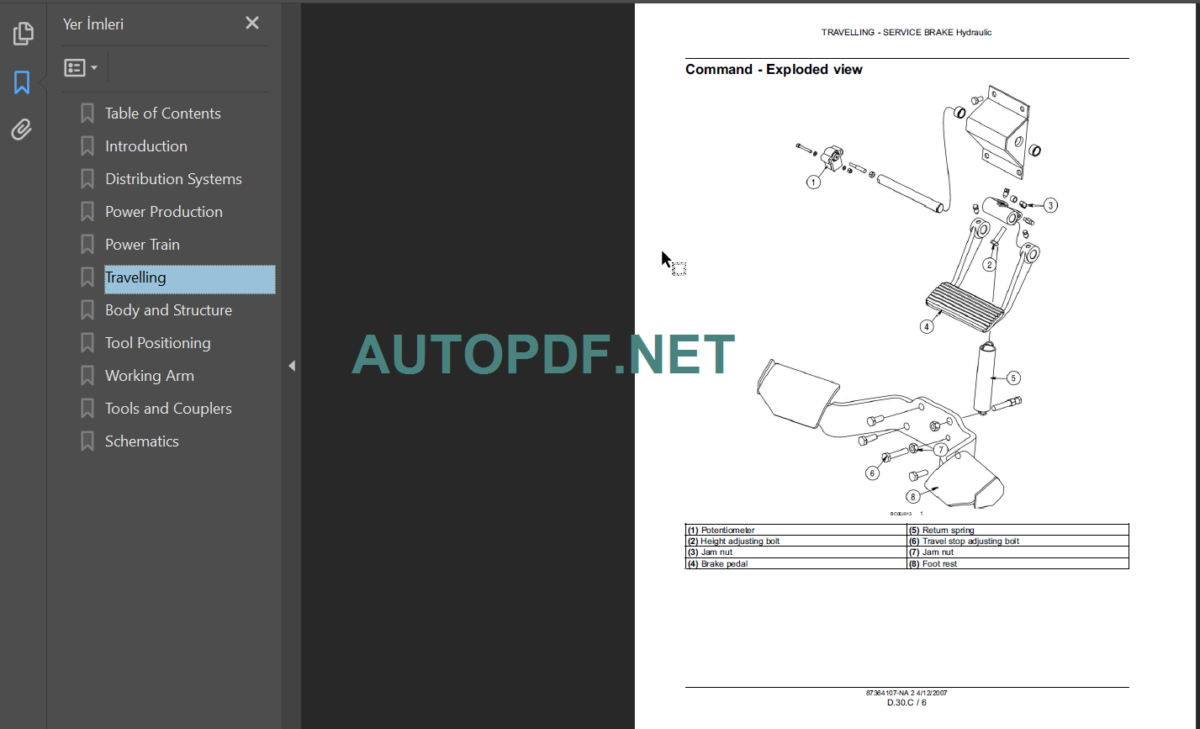 D75-D85-D95 REPAIR MANUAL