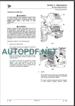 JCB 526-528 Rear Engine Loadalls Service Manual