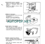 SK100-SK120-SK120LC MARK IV OPERATOR'S MANUAL