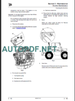 JCB 526-528 Rear Engine Loadalls Service Manual