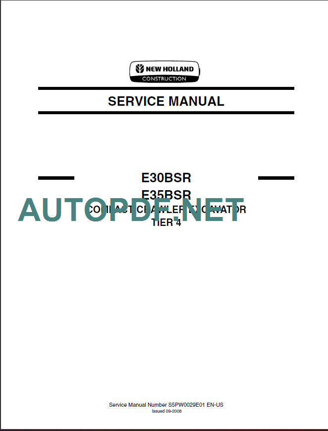 E30BSR-E35BSR TIER 4 SERVICE MANUAL