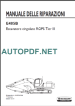 E485 TIER3 MANUALE DELLE RIPARAZIONI