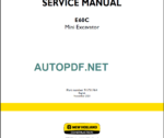 E60C SERVICE MANUAL