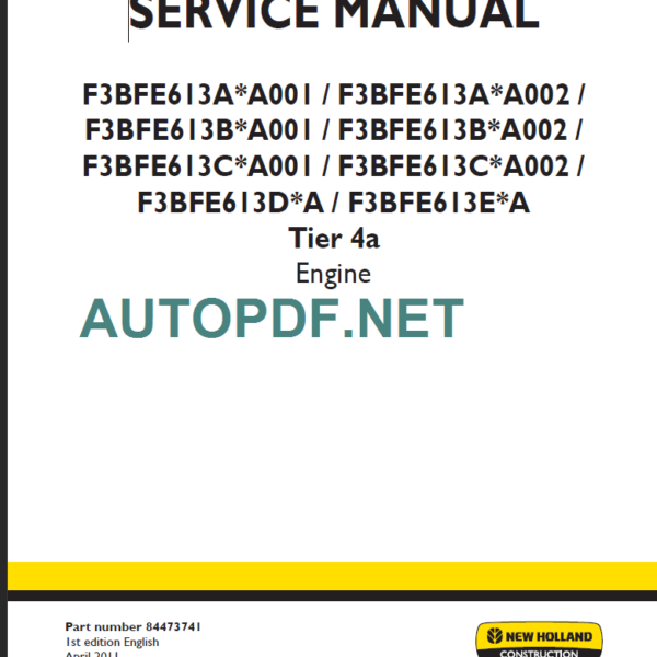 F3BFE613 A001-A002-B001-CA001-CA002 SERVICE MANUAL