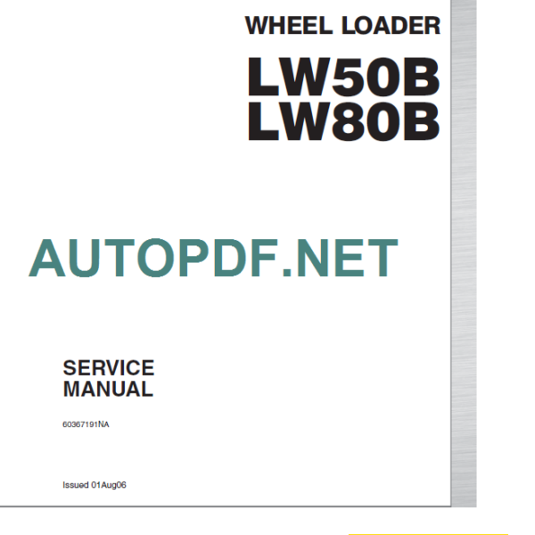 LW50B-LW80B SERVICE MANUAL