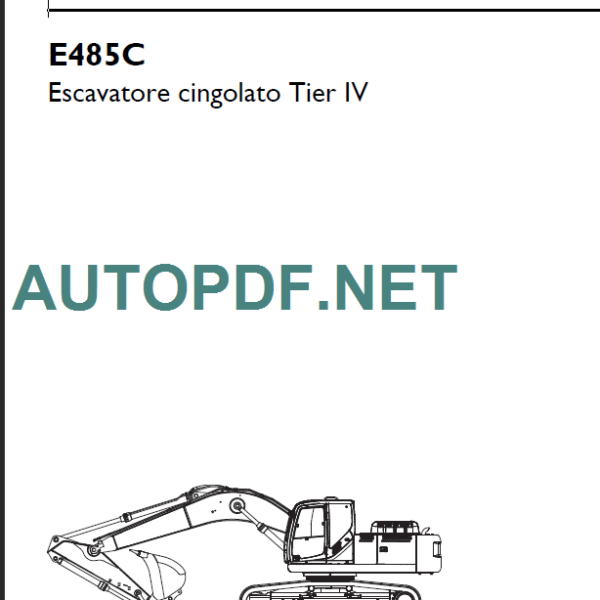 E485C MANUALE DELLE RIPARAZIONI