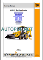 JCB Midi CX Service Manual