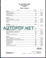 CNH LW130B SERVICE MANUAL