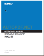 K903 II OPERATOR’S MANUAL