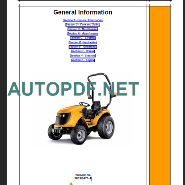 323HST 327HST Service Manual