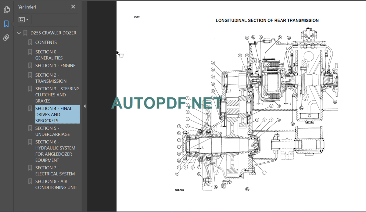 D255 SERVICE MANUAL