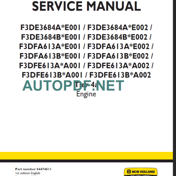 F3DE3684-F3DFA613 AE001-AE002 SERVICE MANUAL