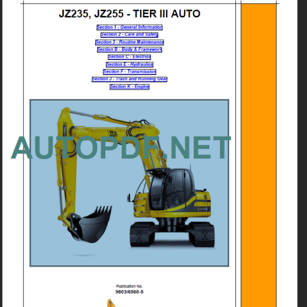 JS235-JS255 SERVICE MANUAL